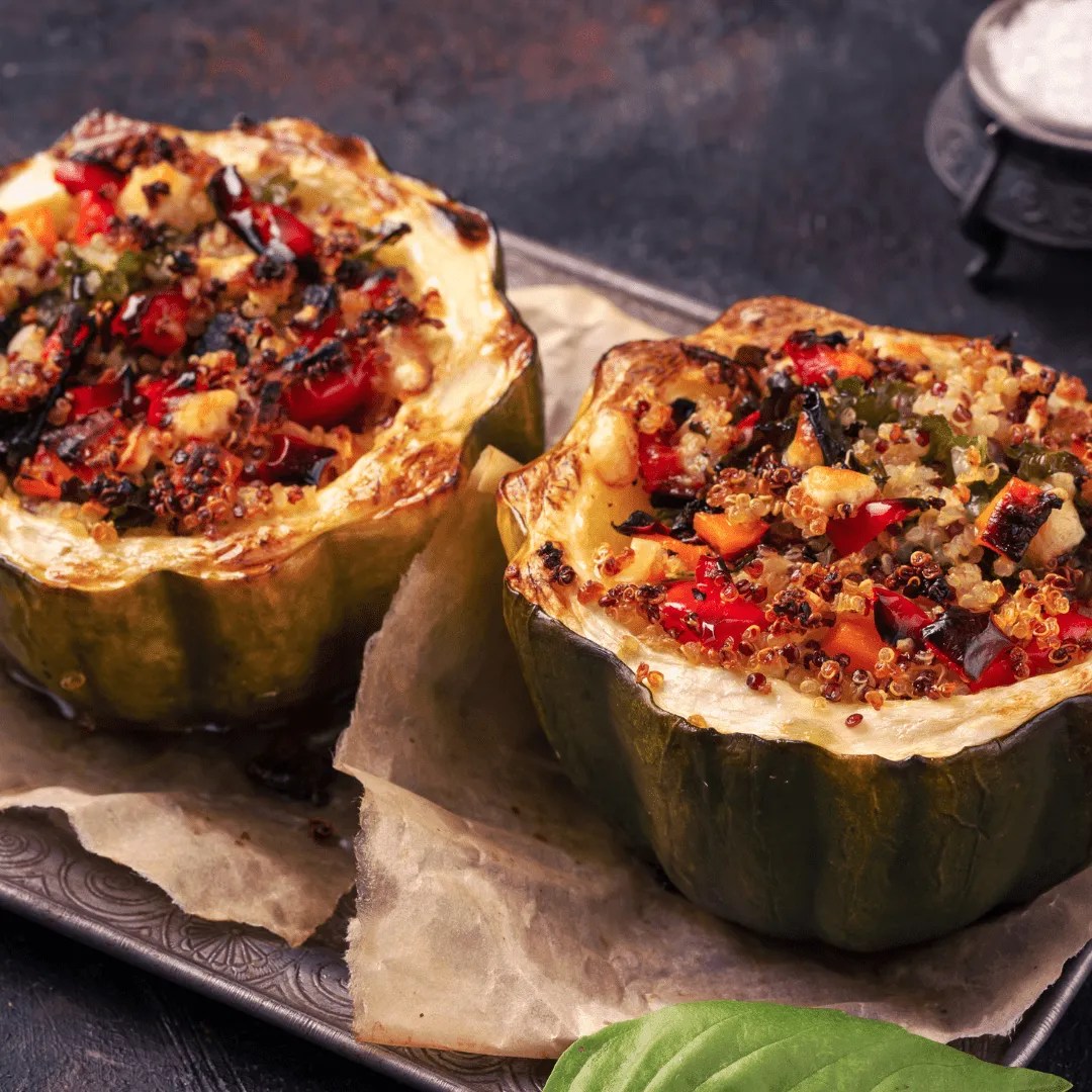 QUINOA STUFFED SQUASH