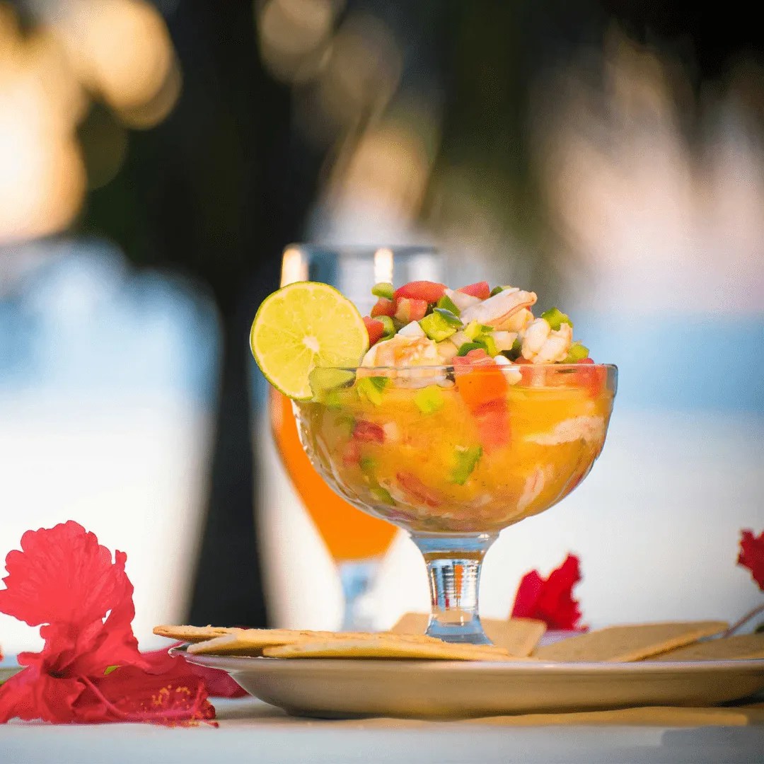 PINEAPPLE YARDIE CEVICHE