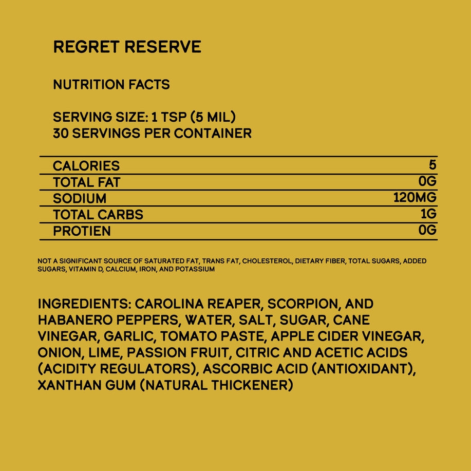Elijah's Xtreme - Regret Reserve image 1