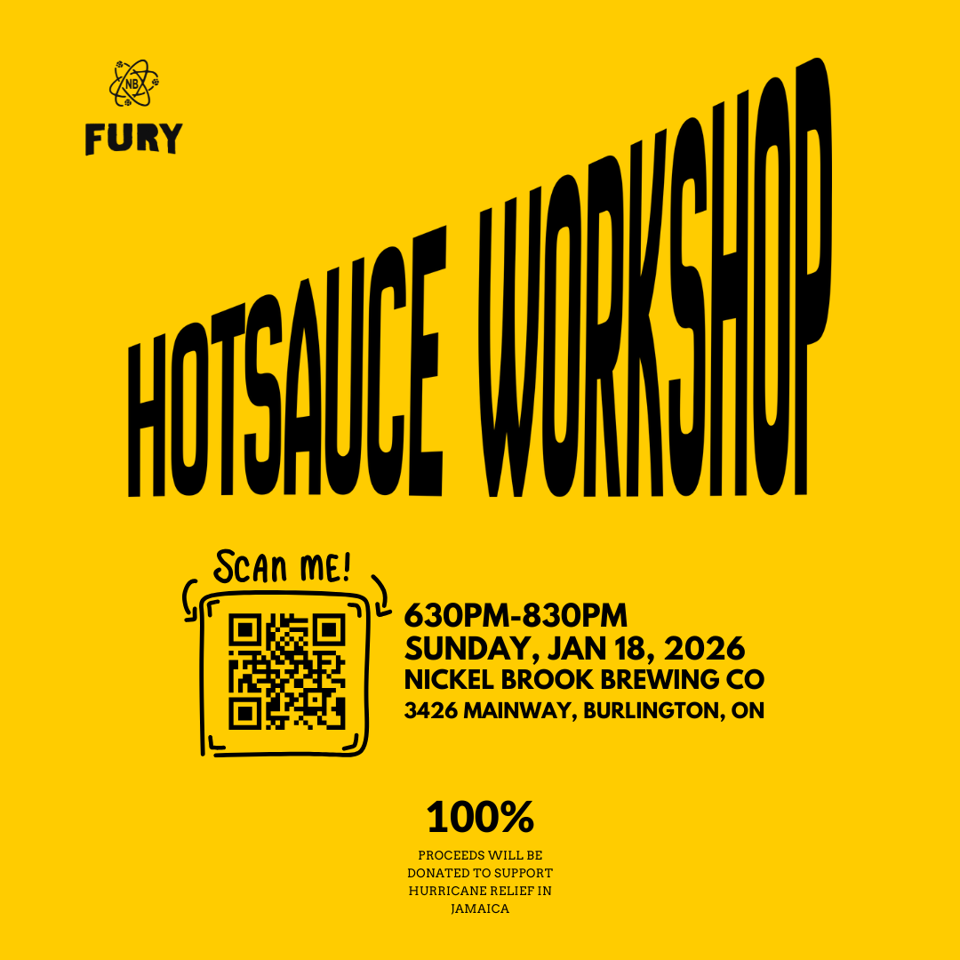 HOT SAUCE WORKSHOP - Nickel Brook JAN 18