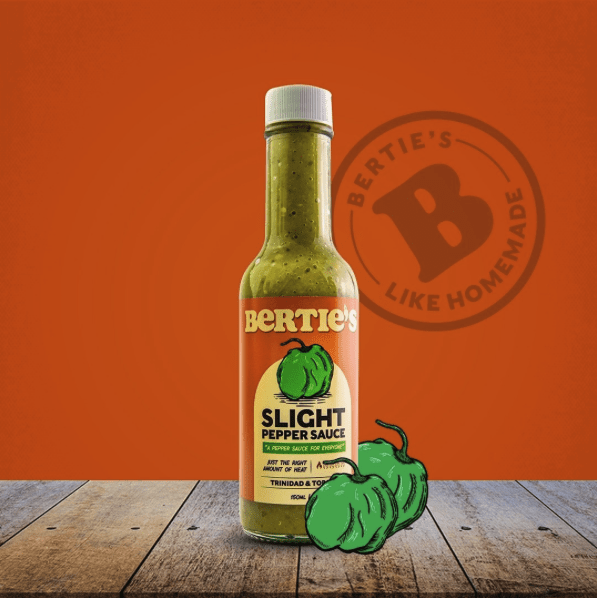 Berties - Slight Pepper Sauce image 1