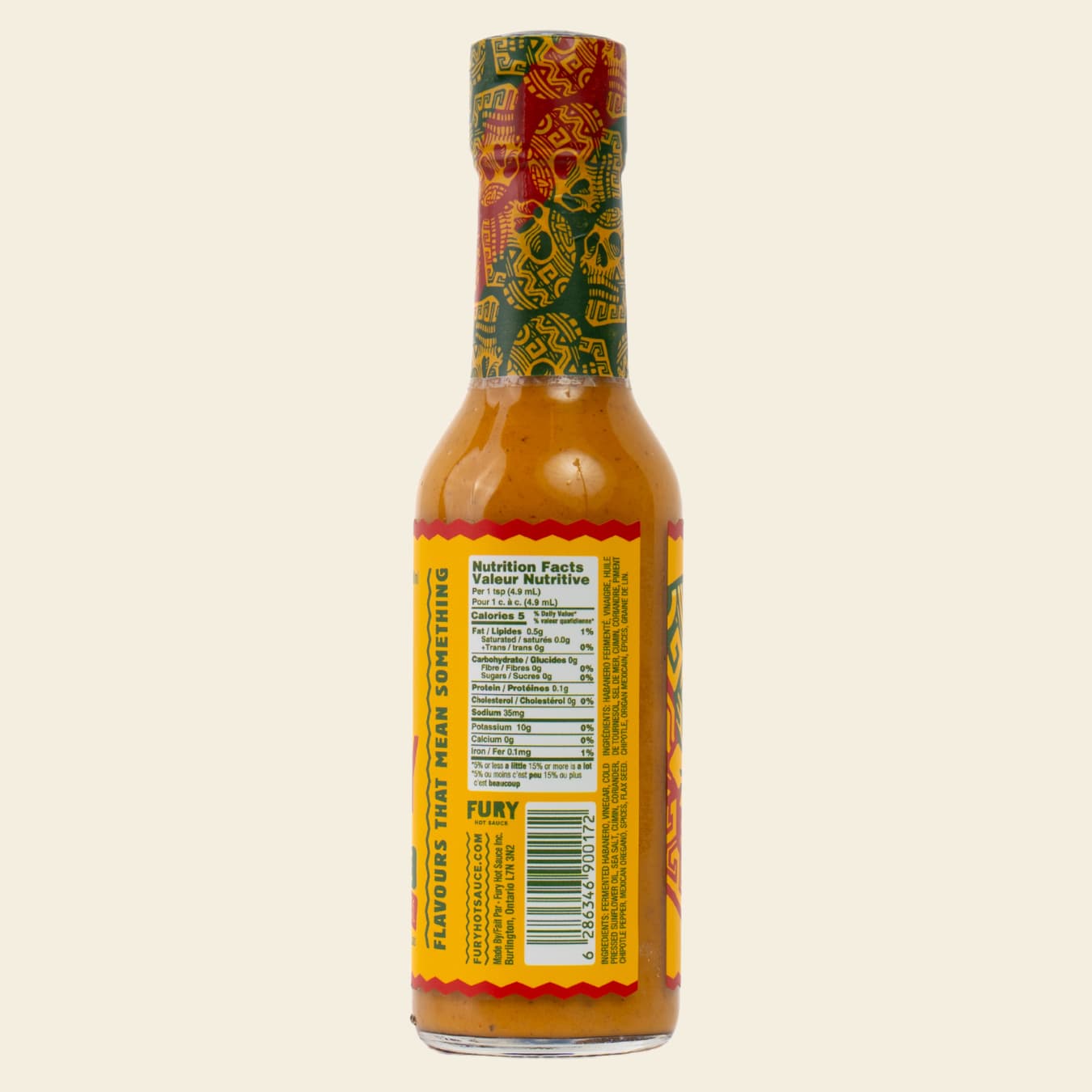 Chipotle - FURY HOT SAUCE