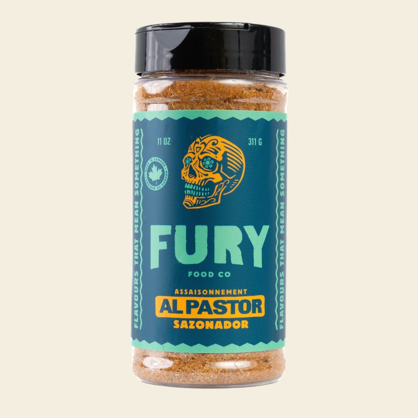 Mexican Al Pastor Rub - FURY HOT SAUCE