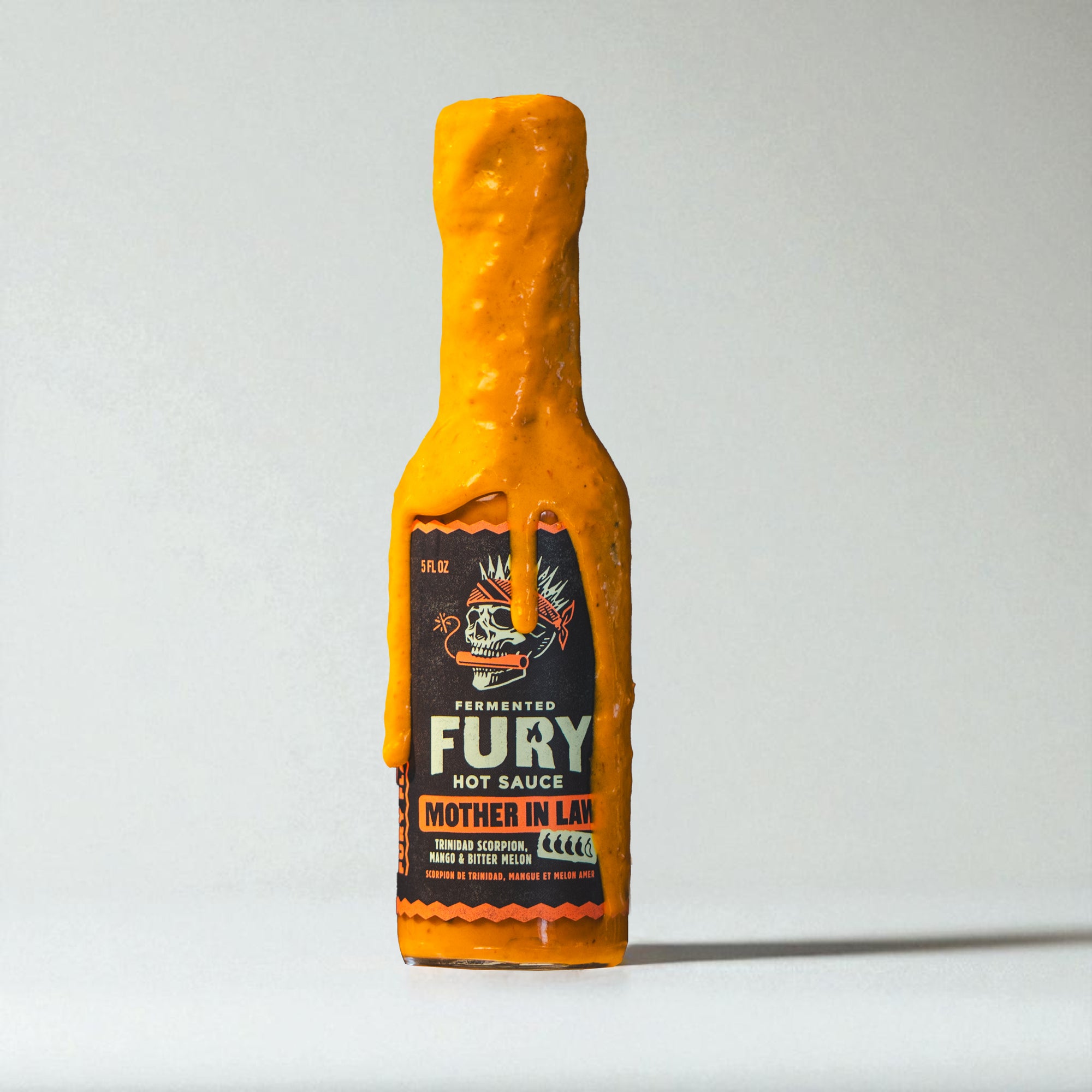 Fury Mother In Law hot sauce - Trinidad Scorpion pepper sauce