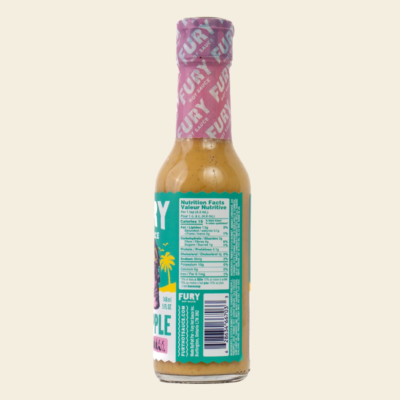 Pineapple Yardie - FURY HOT SAUCE