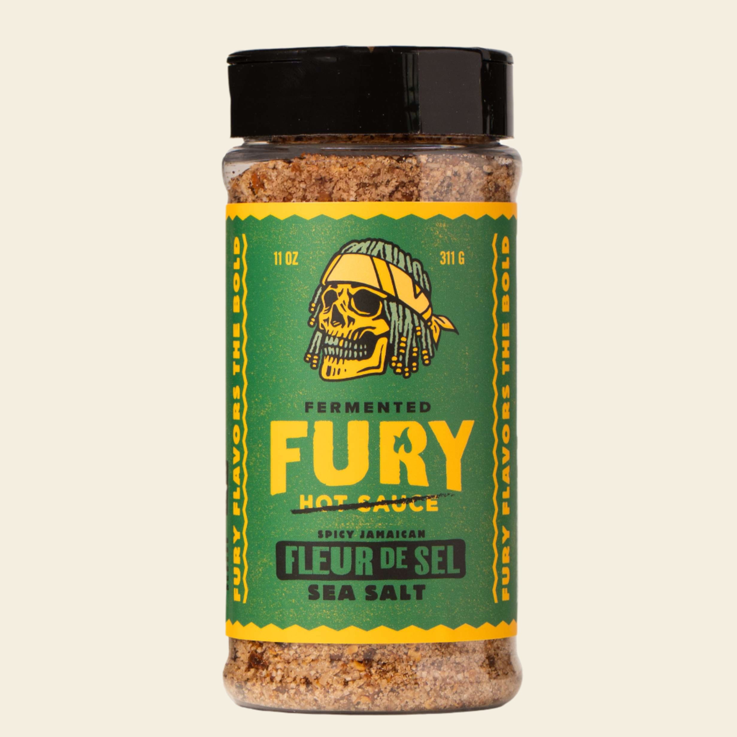 Fury Spicy Fleur De Sel — all-natural seasoning rub, made in Canada