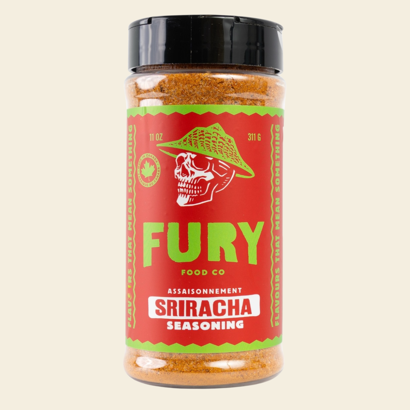 Spicy Garlic Sriracha Rub - FURY HOT SAUCE